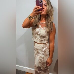 NWT 2pc Camila Coelho Skirt Set size M & L 
🚨FIRM PRICE NO DISCOUNT